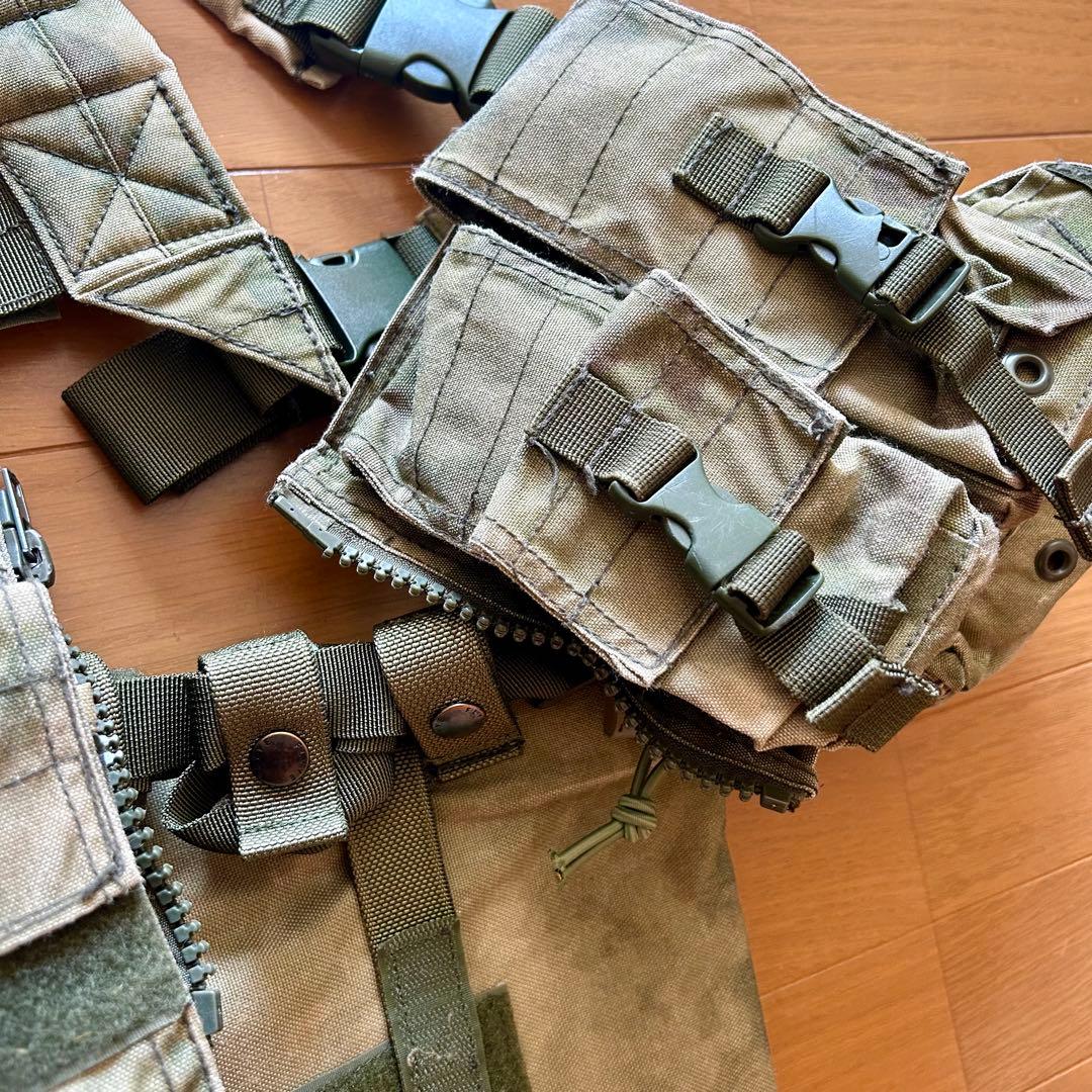 A-TACS FG LBGベスト+装備リュック+BDU 迷彩服セット！サバゲー特