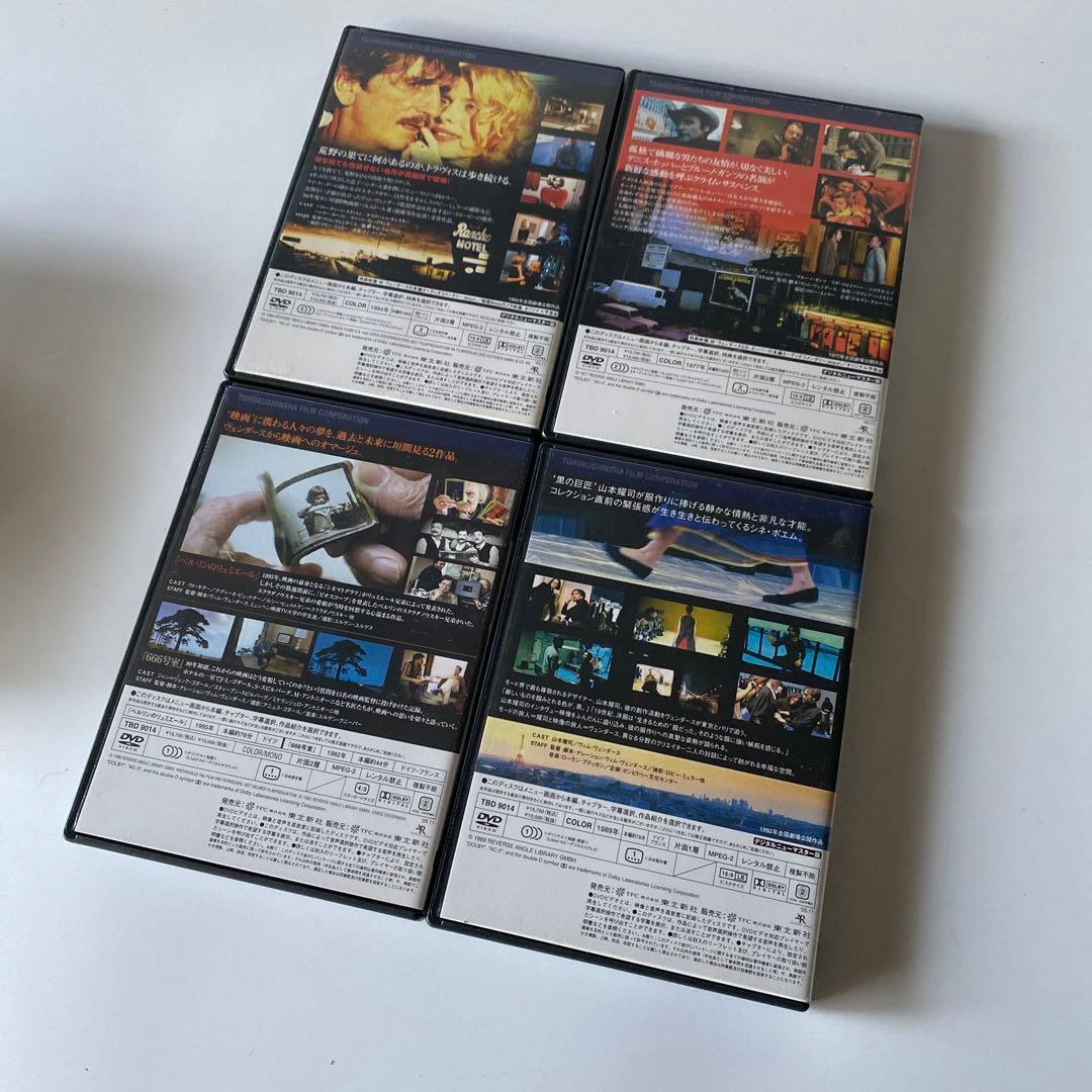 ヴィム・ヴェンダース セレクション 4枚組 DVD BOX ヨウジヤマモト