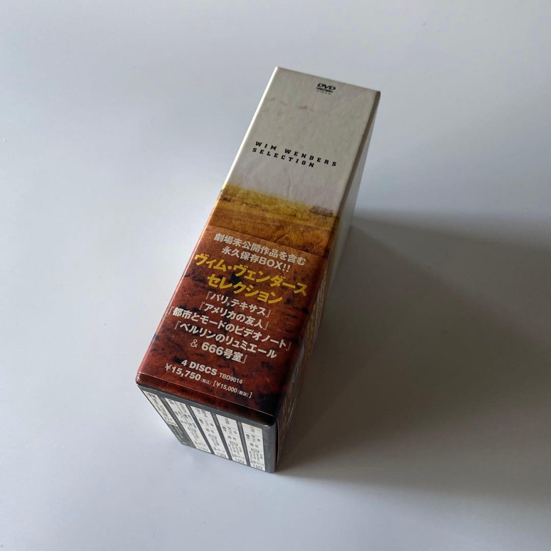 ヴィム・ヴェンダース セレクション 4枚組 DVD BOX ヨウジヤマモト