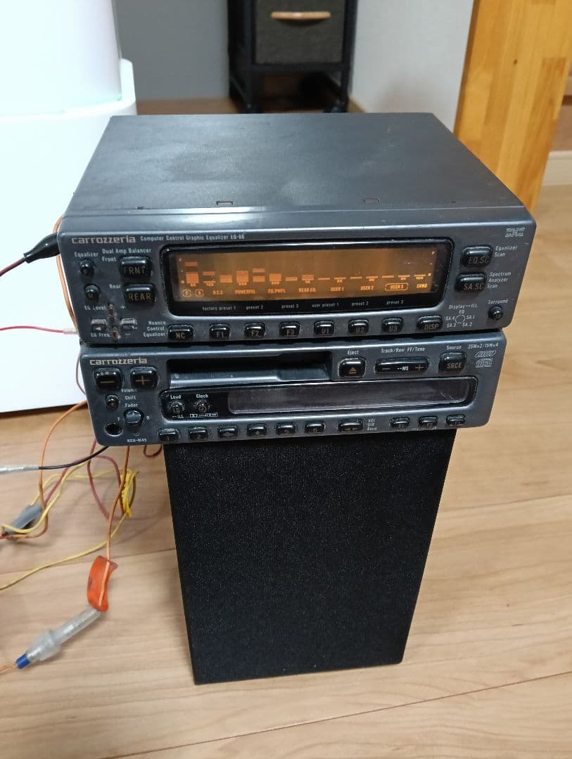 カロッツェリア　カセットデッキ　KEH-M45　イコライザー　EQ-66