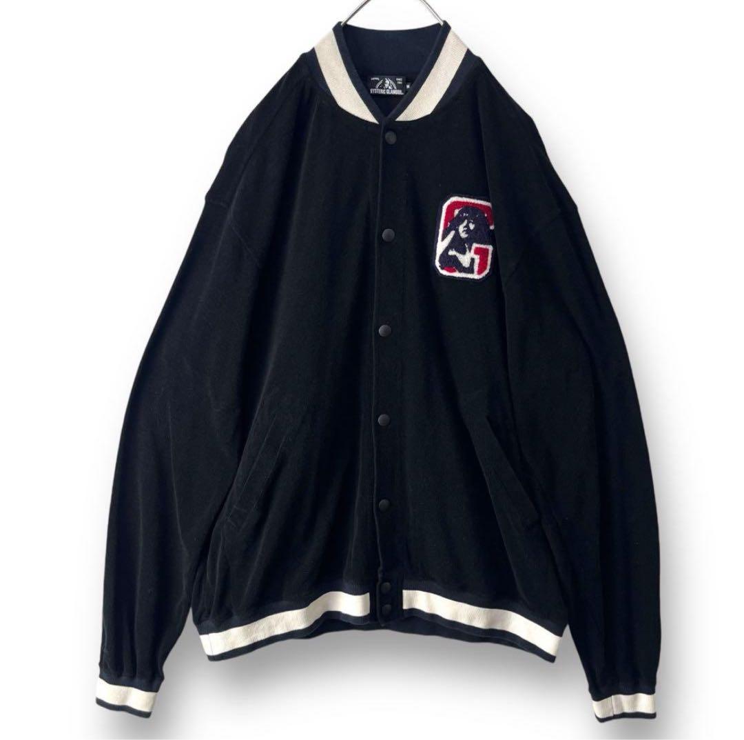 Hysteric Glamour スタジャン M ブラック