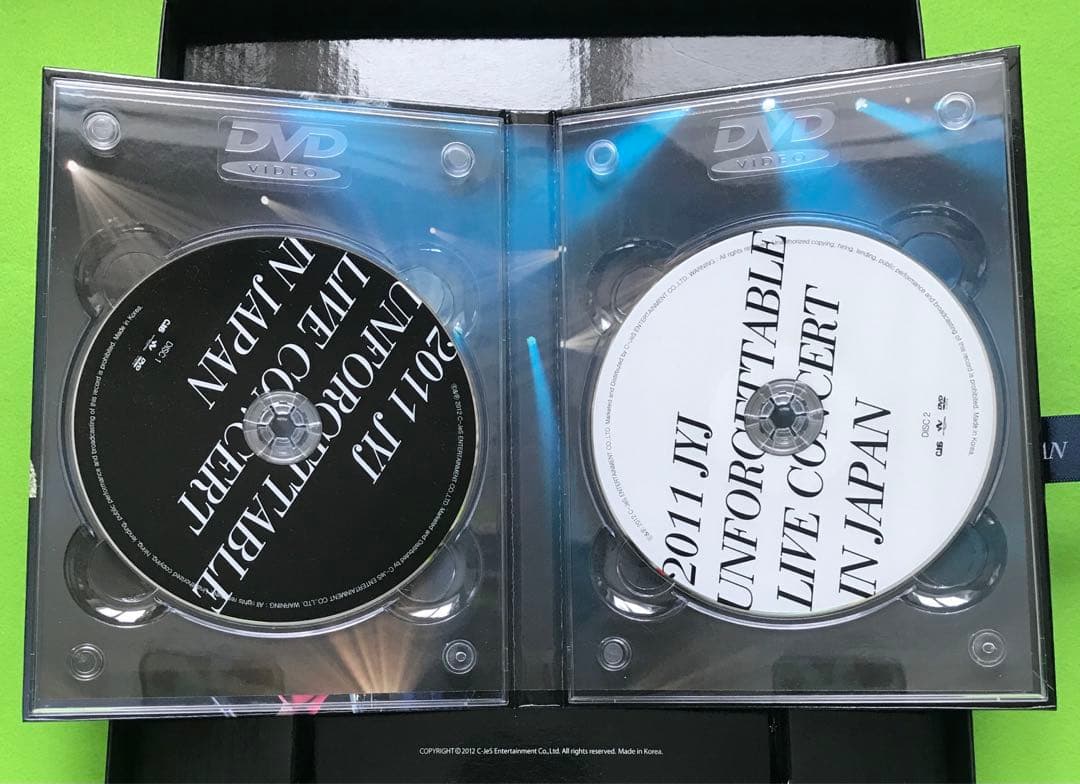 初回限定◾️2011 JYJ UNFORGETTABLE LIVE CONCERT