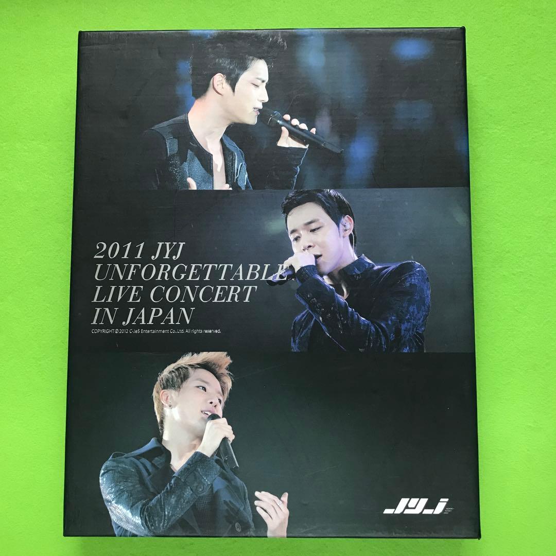 初回限定◾️2011 JYJ UNFORGETTABLE LIVE CONCERT