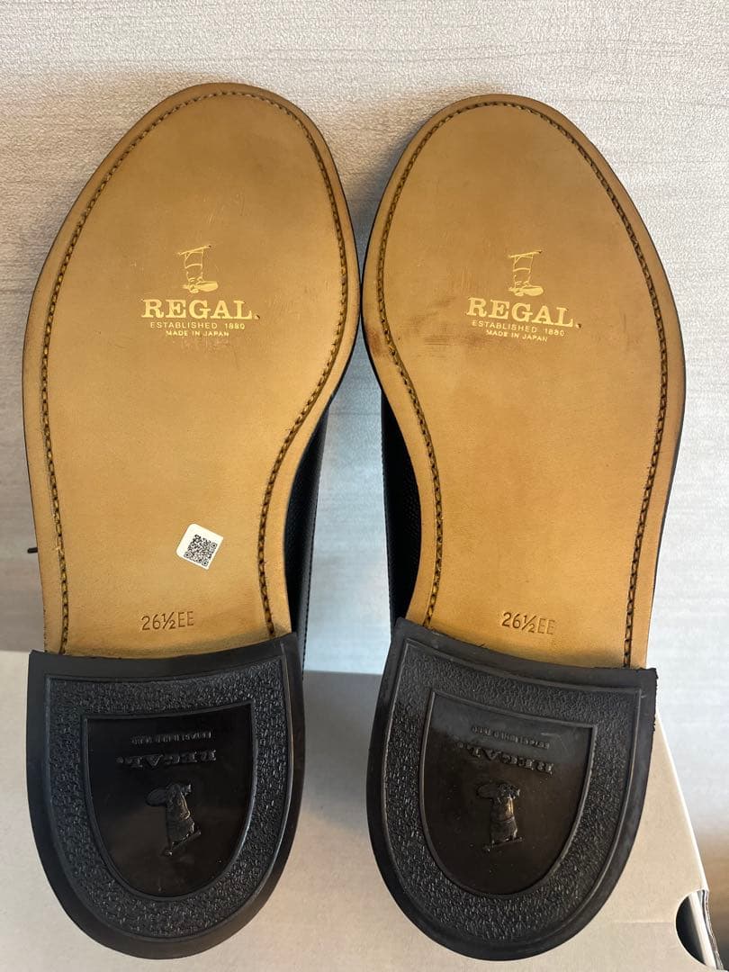 REGAL ウイングチップ 革底 新品未使用品