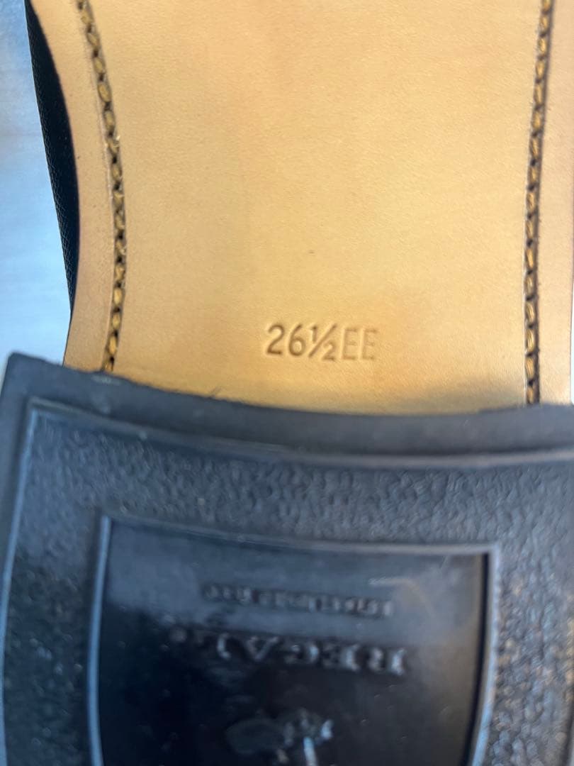 REGAL ウイングチップ 革底 新品未使用品