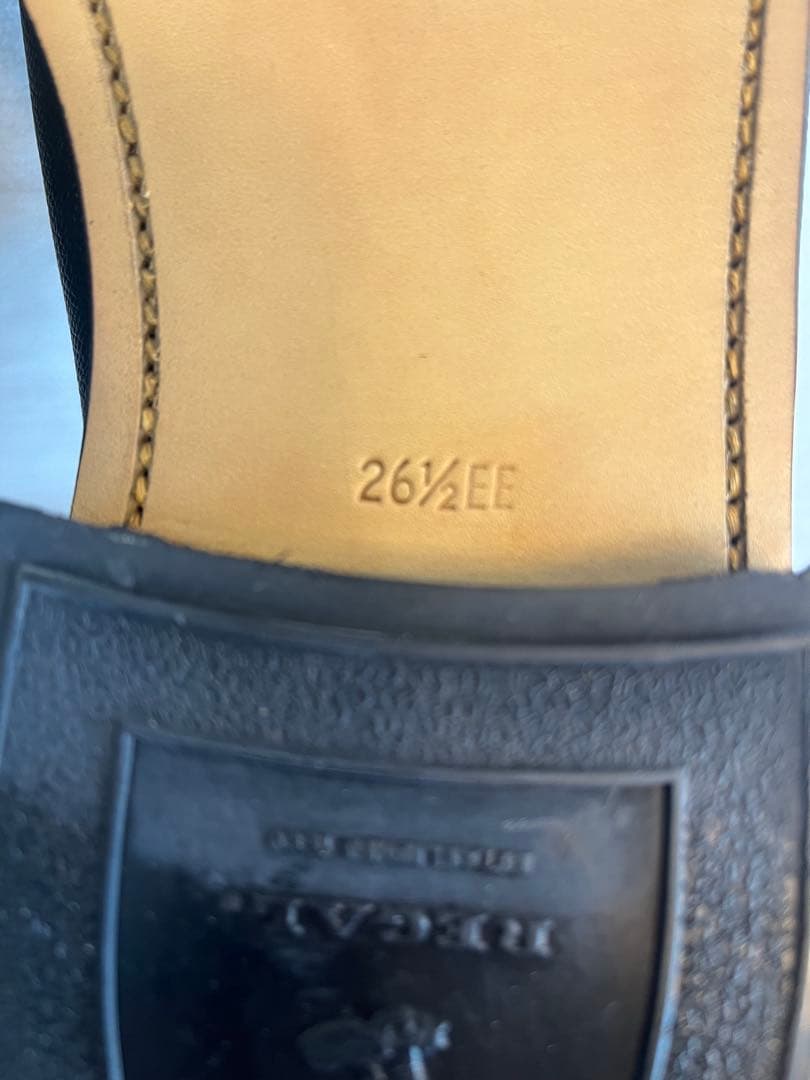 REGAL ウイングチップ 革底 新品未使用品