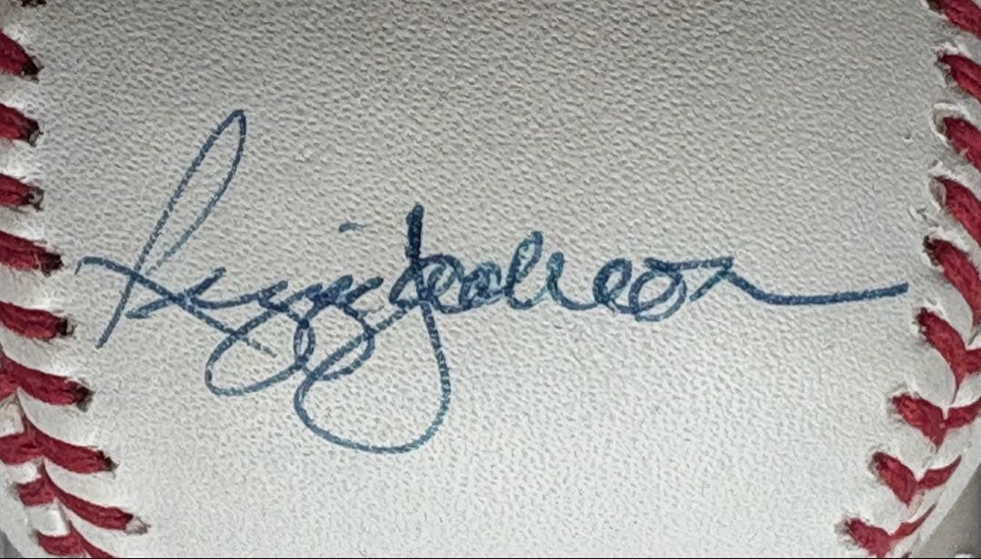 MLB「アーロン、メイズ、ジャクソン、シュミット」サインボール