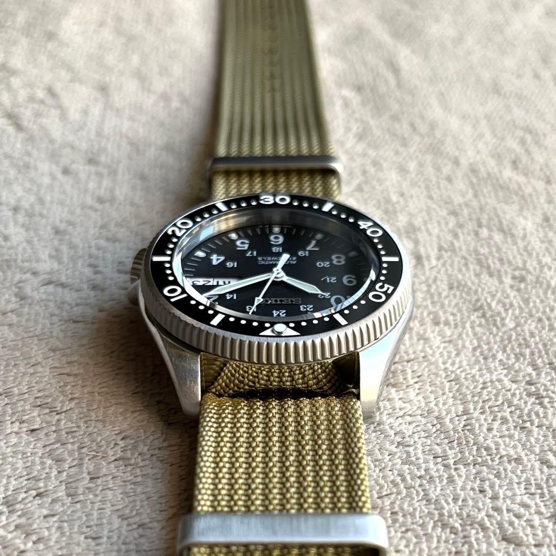 7s26-3060 SNX427 カスタム ミリタリーウォッチ ダイバーズ