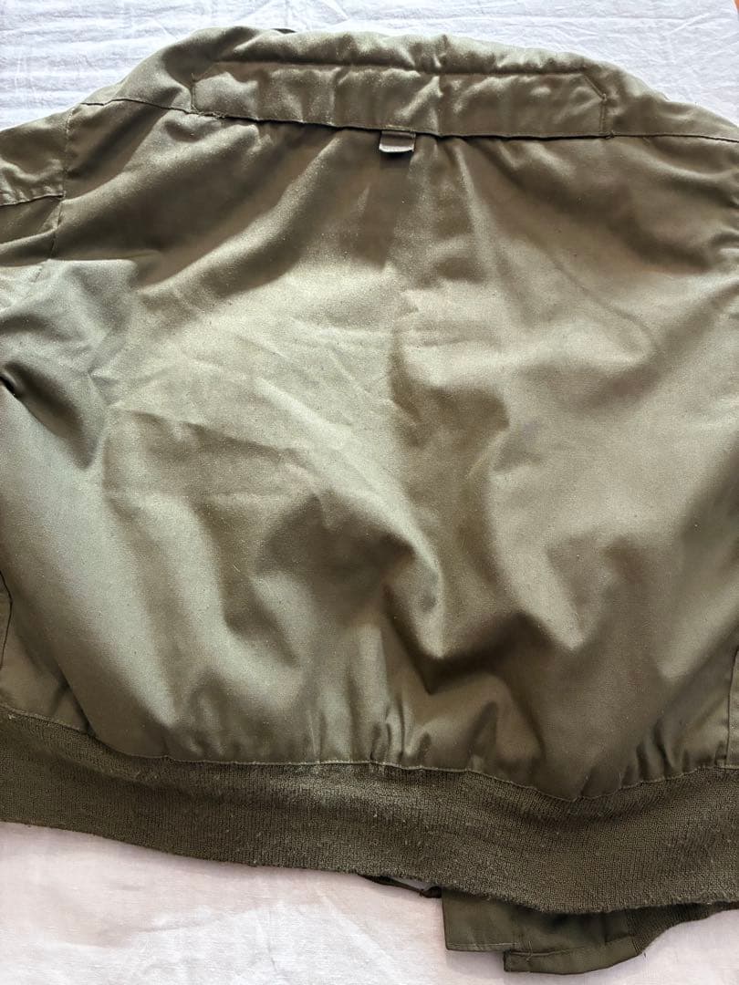 米軍CVCミリタリージャケット MA-1 ISRATEX 難燃性アラミド繊維