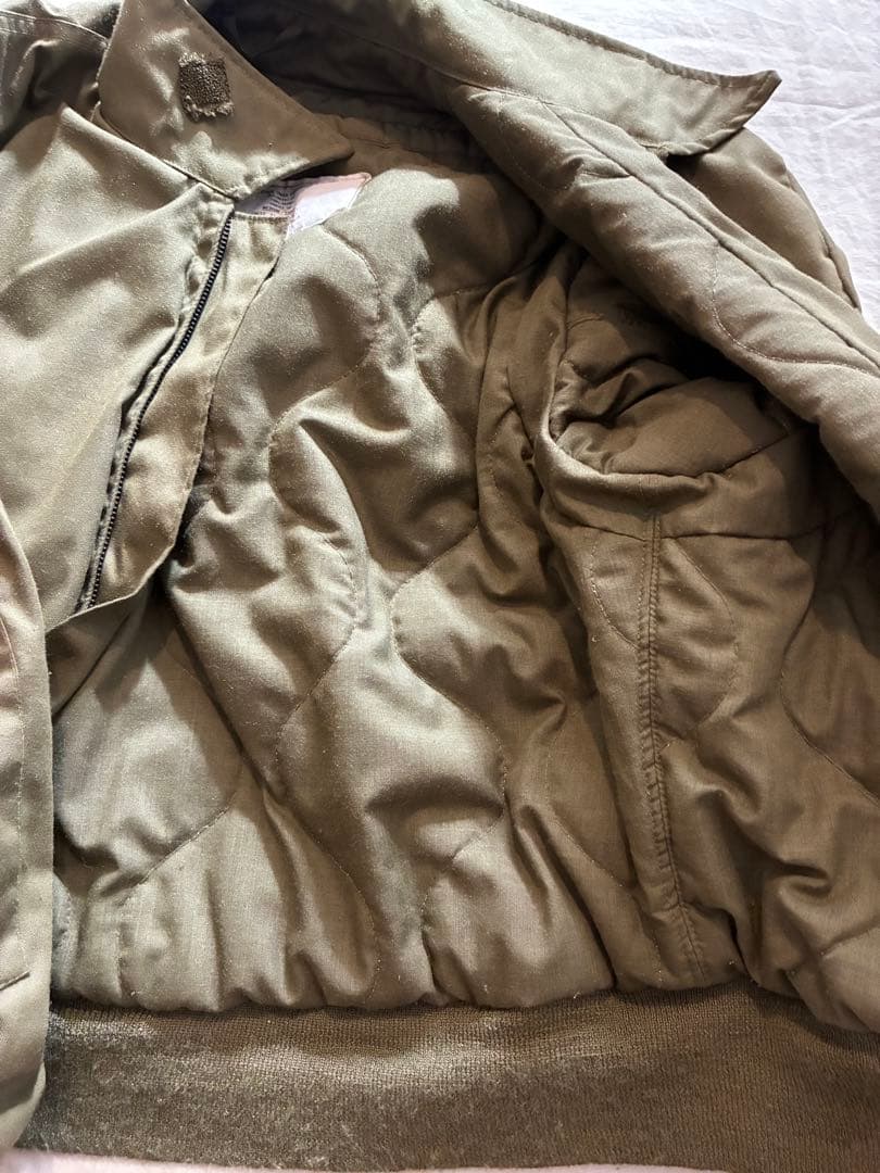 米軍CVCミリタリージャケット MA-1 ISRATEX 難燃性アラミド繊維