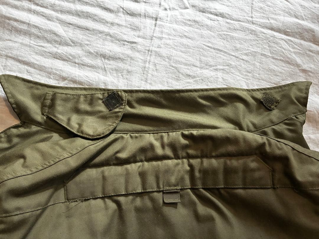 米軍CVCミリタリージャケット MA-1 ISRATEX 難燃性アラミド繊維