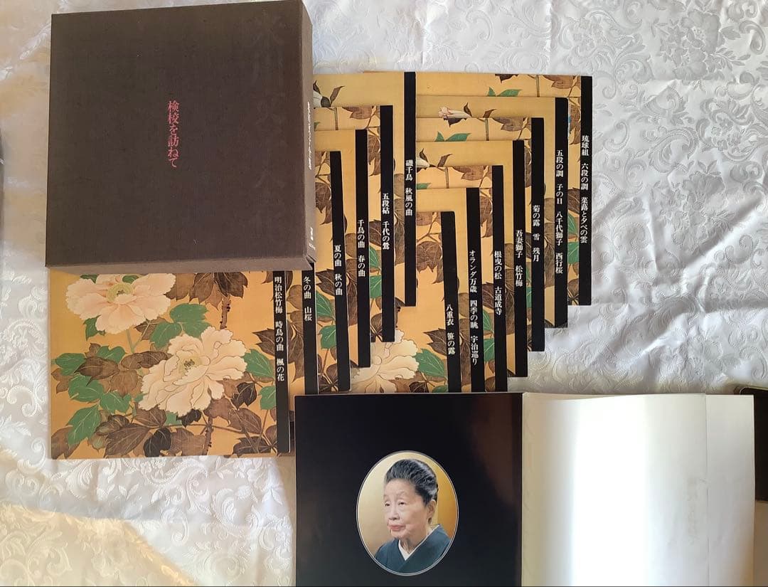 米川文子全集　検校を訪ねて　13枚組　LP