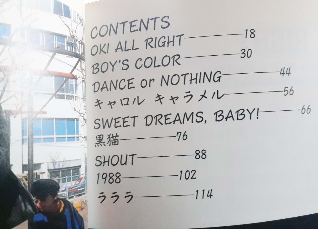 KENZI＆THE TRIPS Sweet Dreams, Baby! スコア