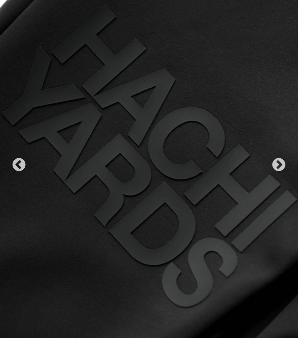 HACHI YARDS ブラックパンツ スリムフィット