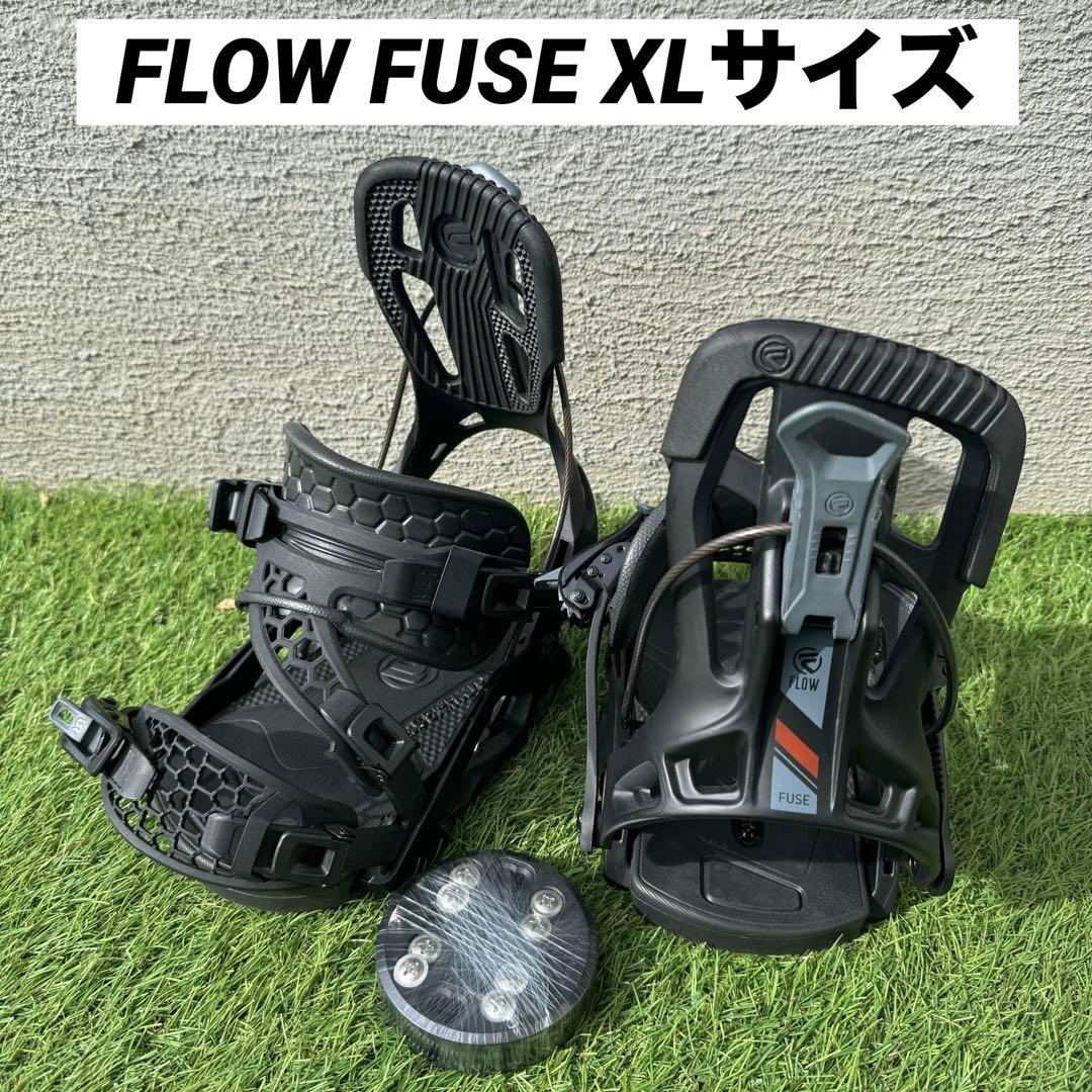 美品 FLOW FUSE バインディング XL 希少サイズ