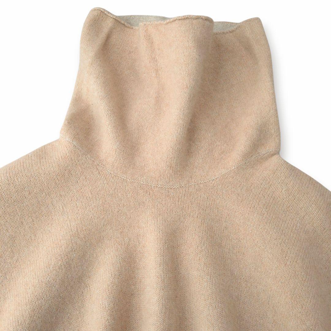 Fabiana Filippi カシミヤ シルク混 ニットポンチョ ケープコート