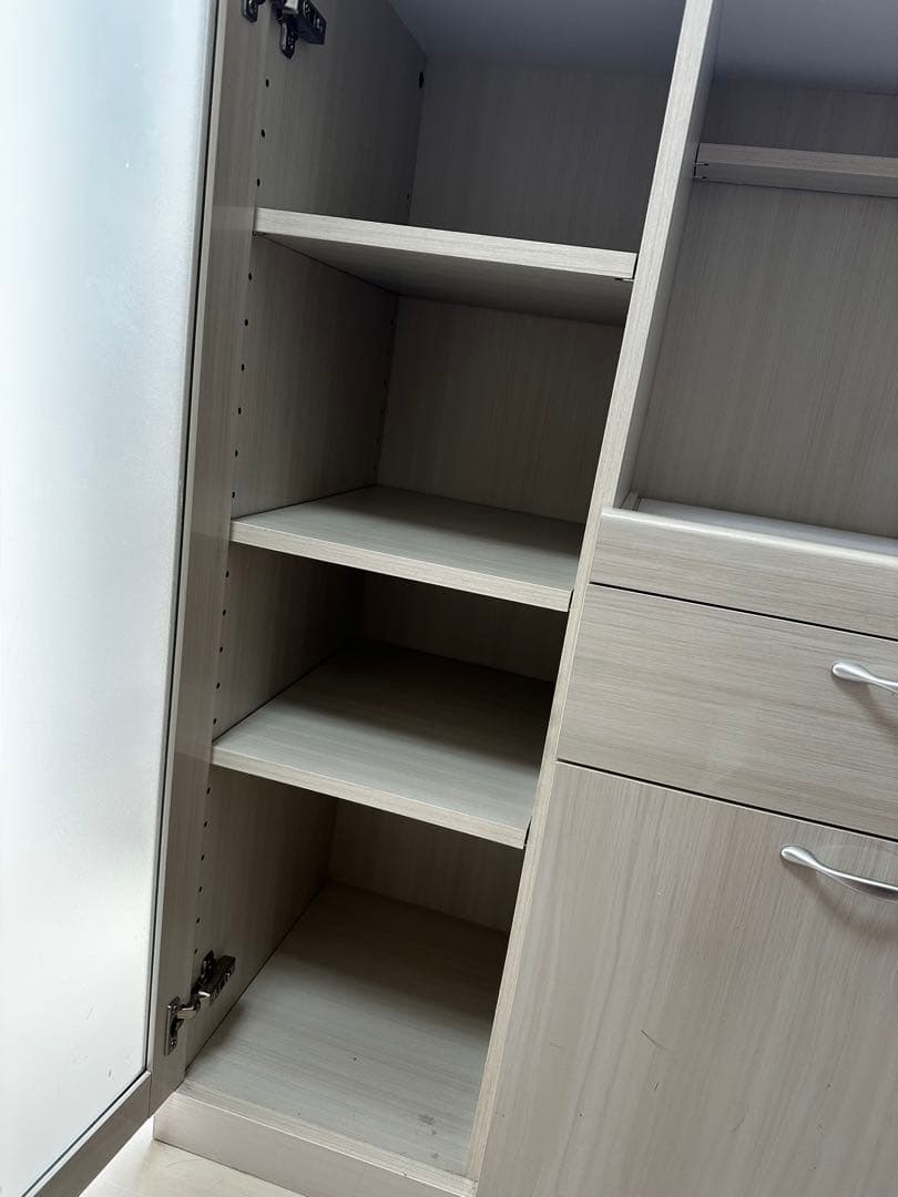 ニトリ　キッチンボード　転倒防止ゴムパットつき