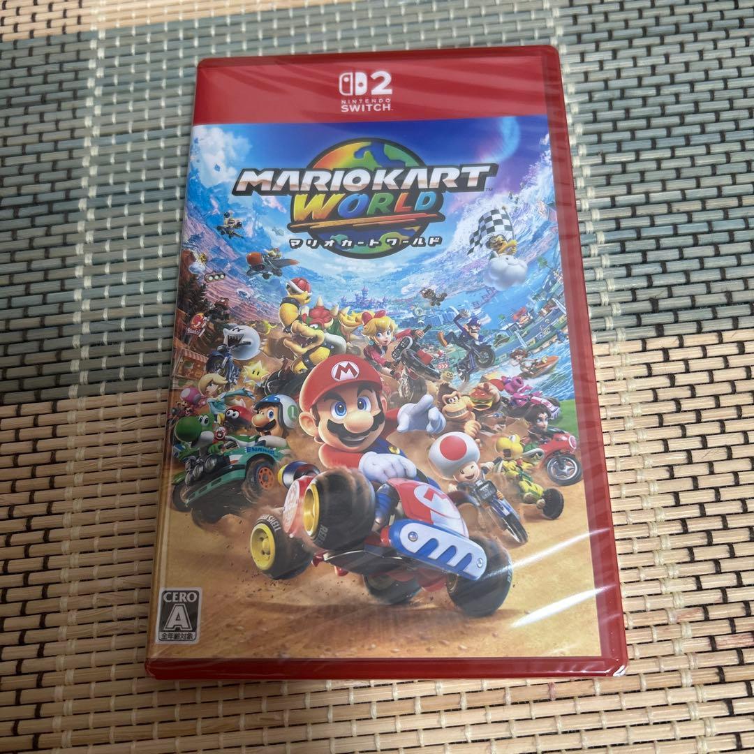 《新品・未開封品》Nintendo Switch2 マリオカートワールド　ソフト