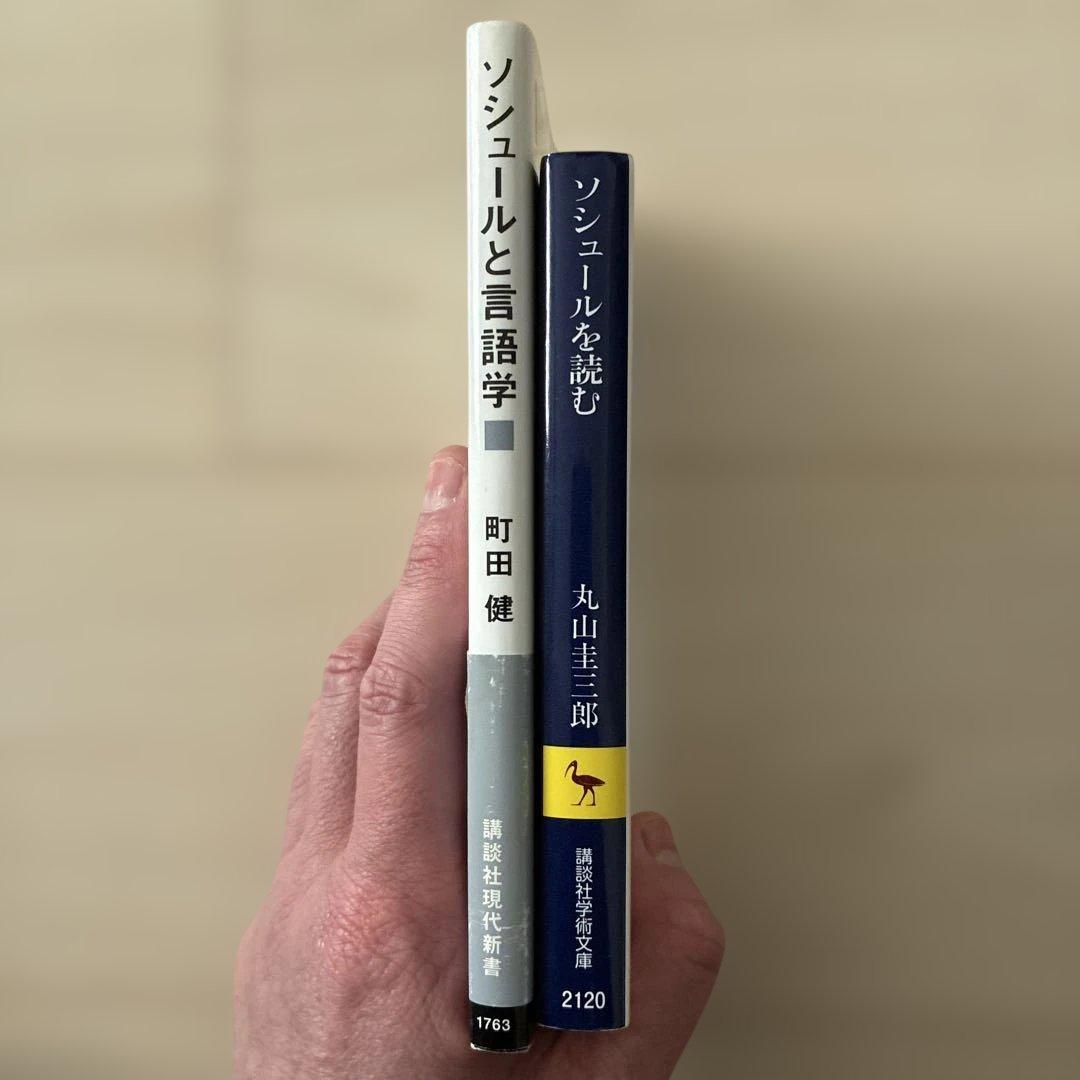 【おまけ付き】ソシュール一般言語学講義ほか3冊