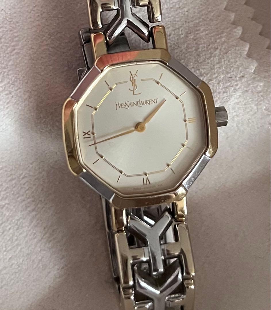 イヴサンローラン時計レディース腕時計　アンティーク　ブレスレット　希少
