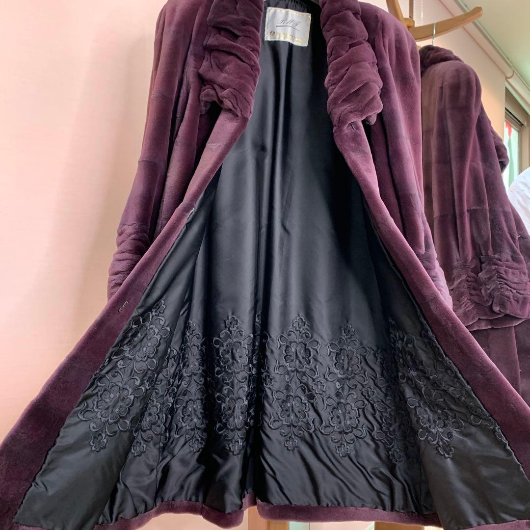 新春　プライス❣️ Mink シェアードミンク コート《貂皮　毛皮　大衣》