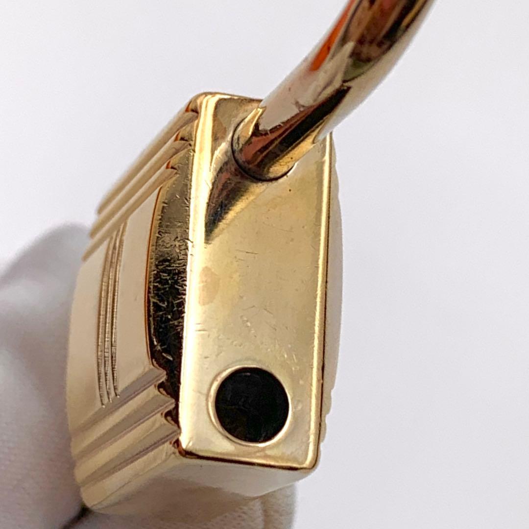 HERMES エルメス カデナ 59番 ゴールド 24Kメッキ 鍵付き 南京錠