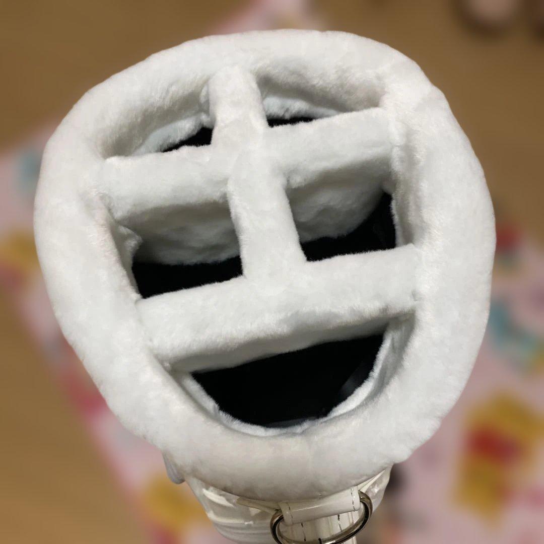 新品　PEARLY GATES パターンオーダー品 　キャディーパッグ　白