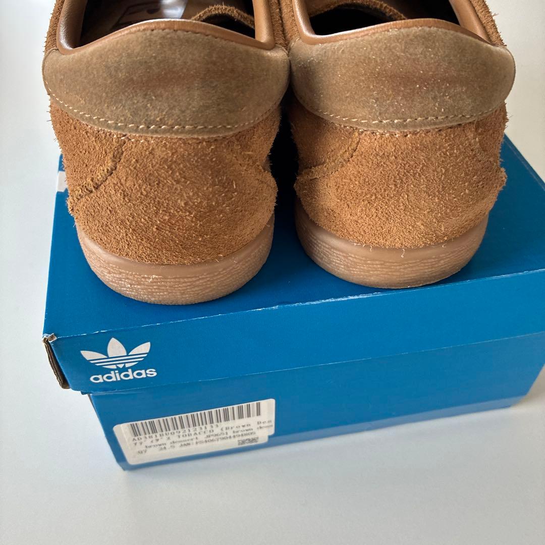 アディダス　タバコ　tobbacco 24.5 美品