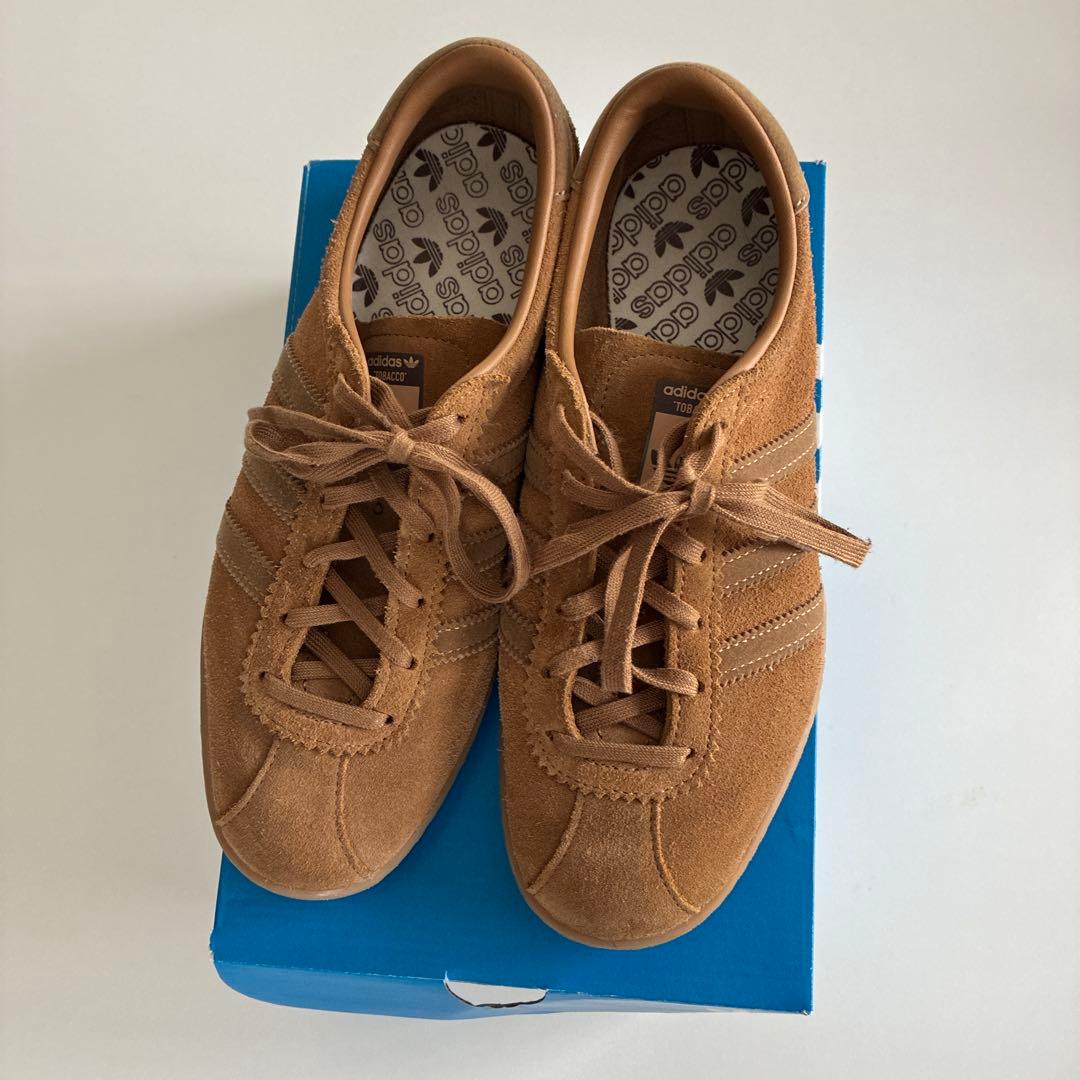 アディダス　タバコ　tobbacco 24.5 美品