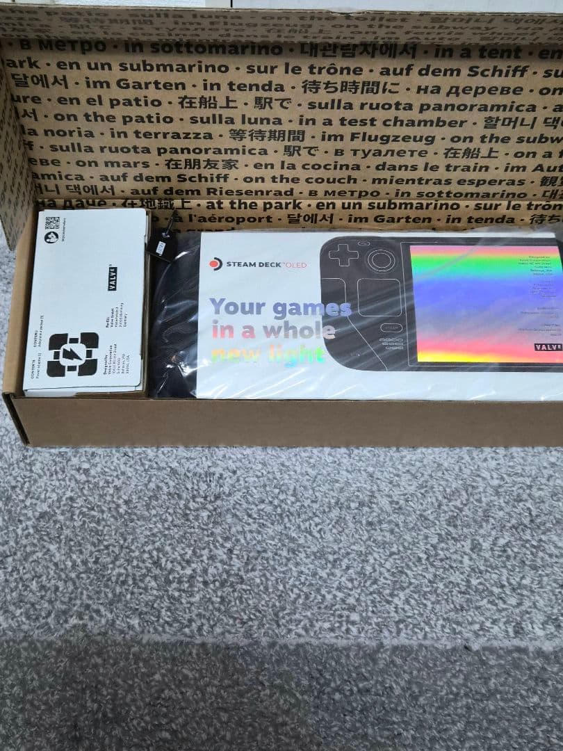 美品 SteamDeck OLED 512GB ケース付き