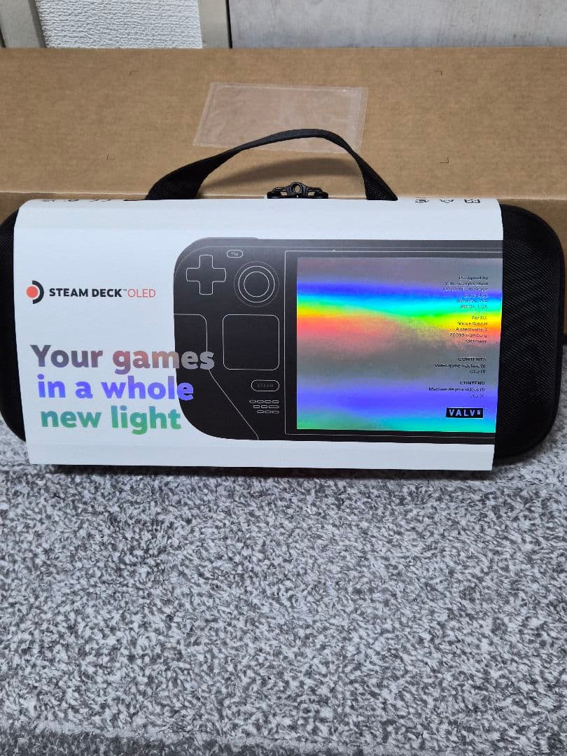 美品 SteamDeck OLED 512GB ケース付き