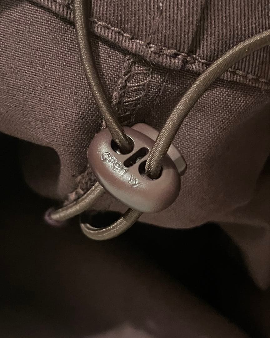 OPEN YY ロールウエストカーゴパンツ サイズM バーガンディ