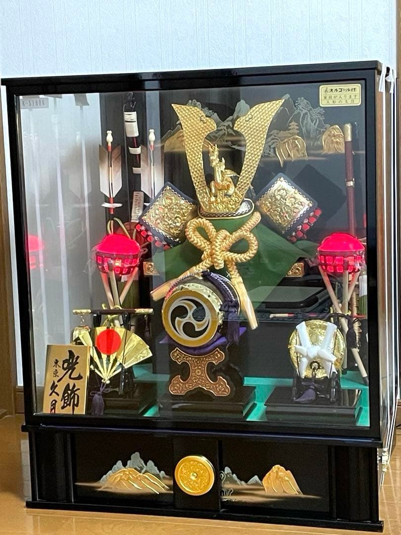 五月人形 久月　兜　節句人形