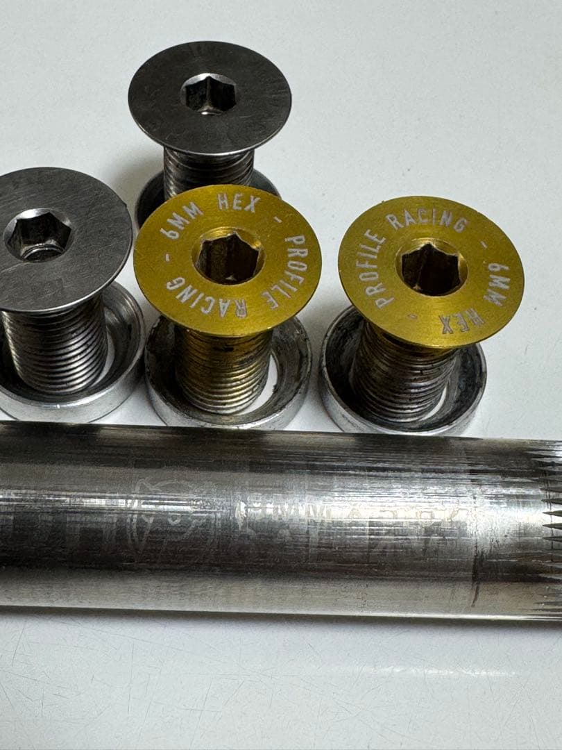 PROFILE Racing CRANK SET 160mm チタン