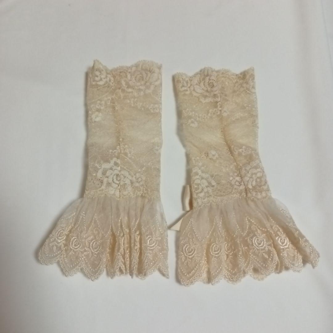 お袖留め　生成