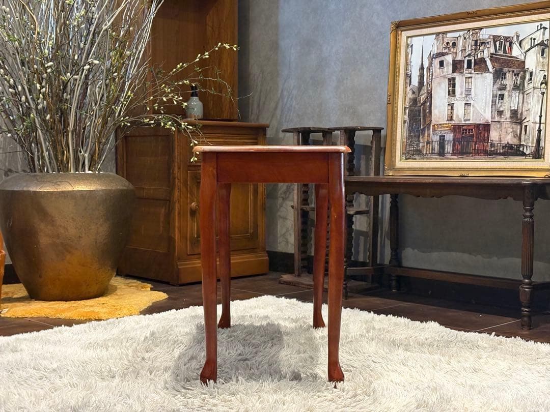 ローテーブル　コーヒーテーブル　無垢材　アンティーク　ビンテージ　IZ