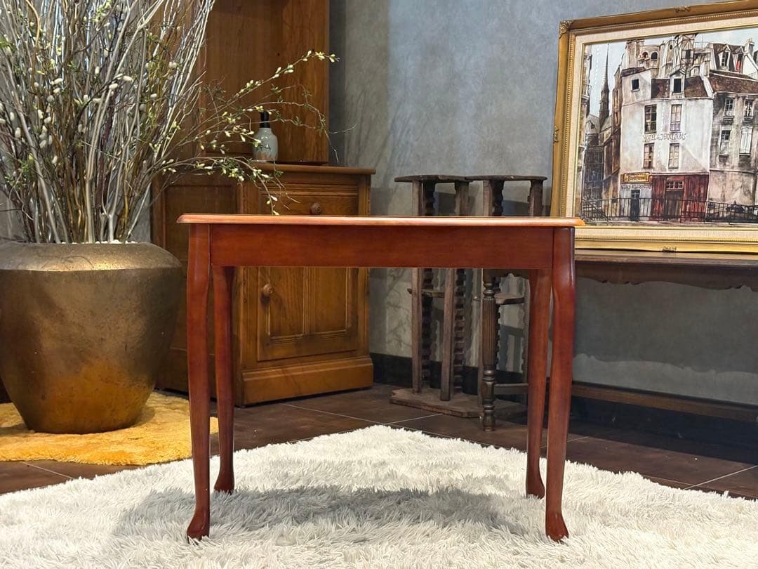 ローテーブル　コーヒーテーブル　無垢材　アンティーク　ビンテージ　IZ