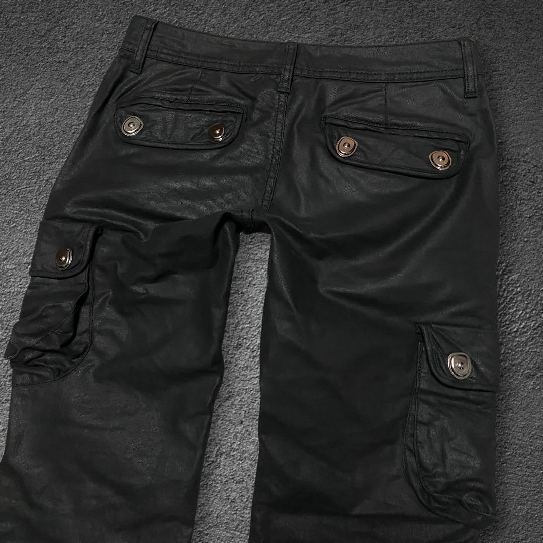 パンツ Tornado Mart waxed gasmask cargo pants