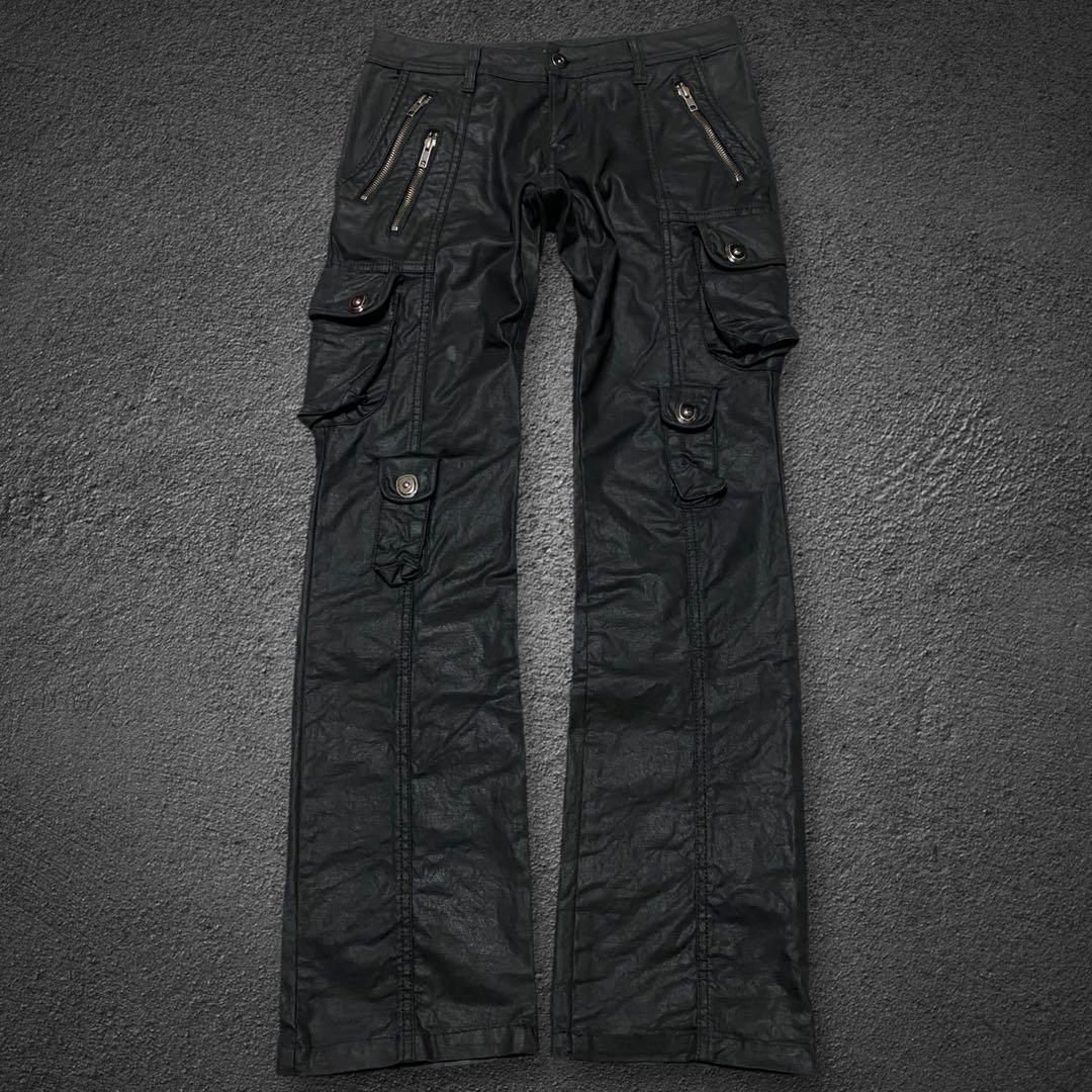 パンツ Tornado Mart waxed gasmask cargo pants