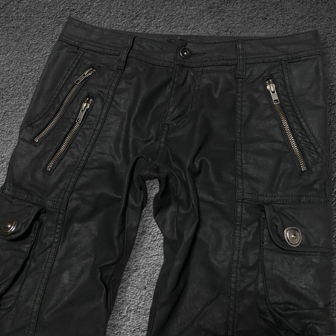 パンツ Tornado Mart waxed gasmask cargo pants