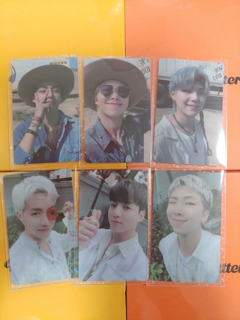 BTS　防弾少年団　butter　ラキドロ　トレカ　セット