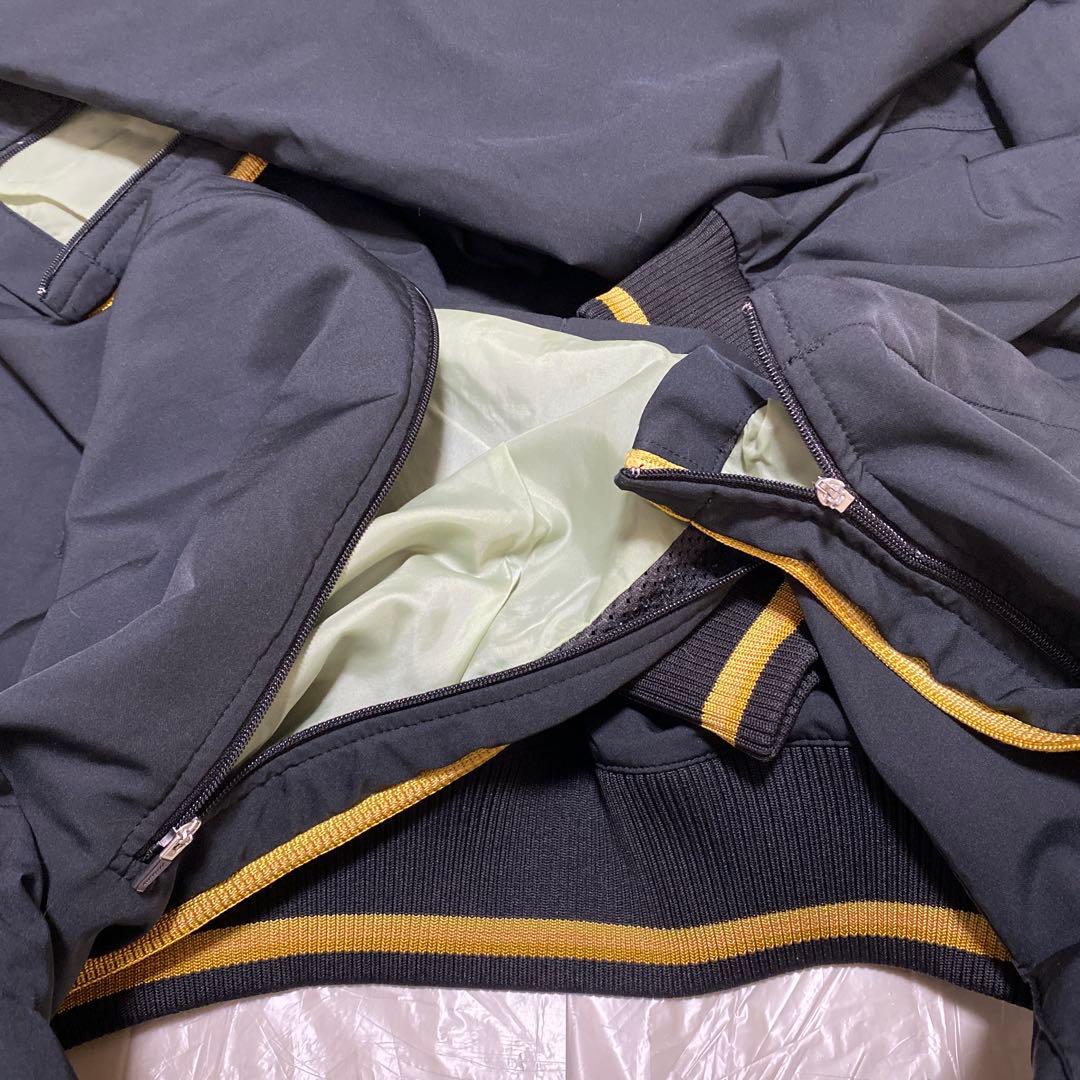 ミズノプロ mizuno PRO ブレスサーモ上下Ｌ＋下Ｏ付　アップウェア 黒