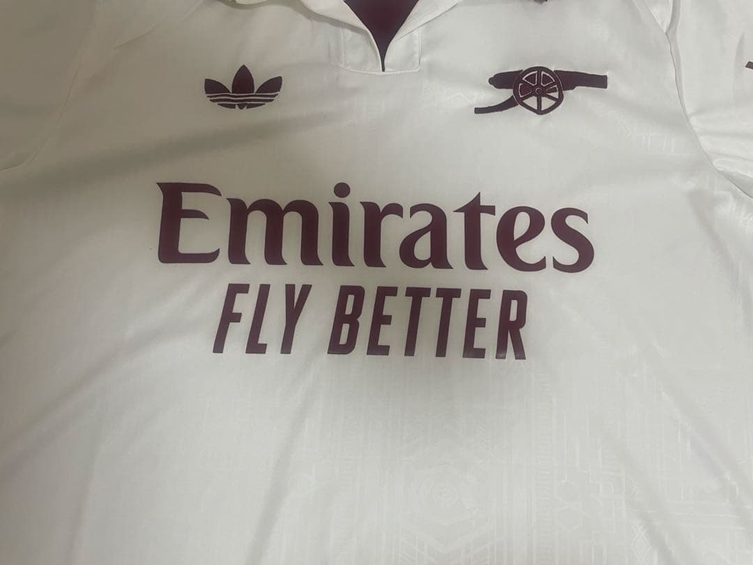 アーセナル　アウェイ　長袖ユニフォーム