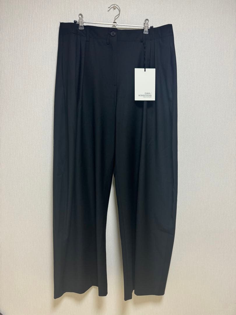 SOSHIOTSUKI X ZARA ウールダーツパンツ L