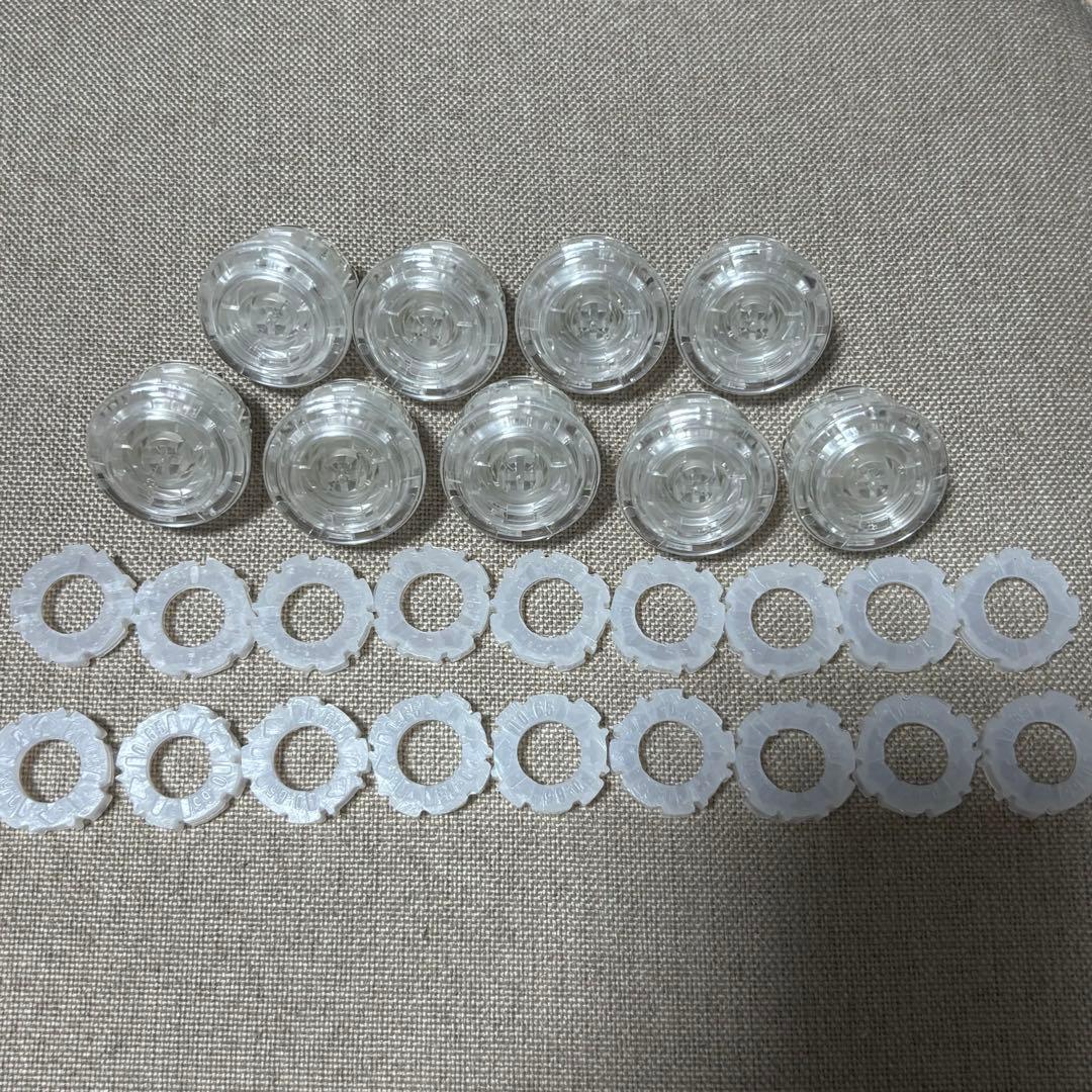 combo button 24mm CRYSTAL 6個 hitboxultra