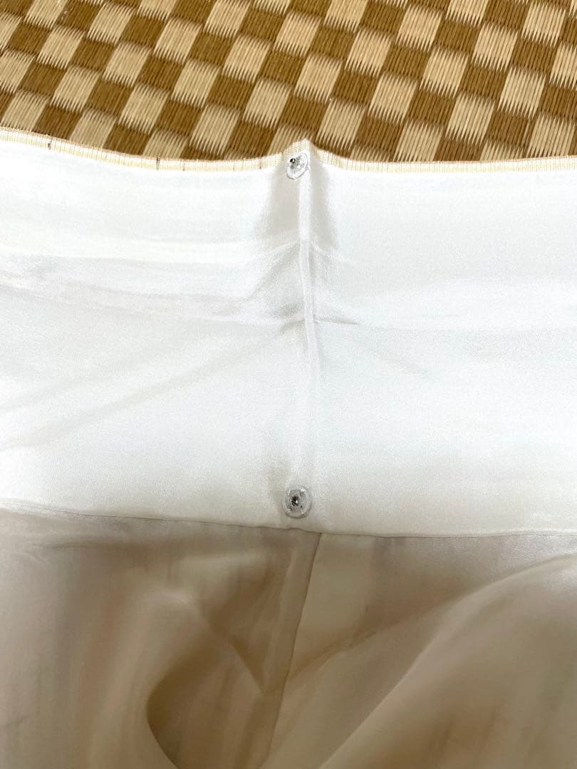 正絹　袷　紬　縦縞模様　身丈（肩から）161.5㎝