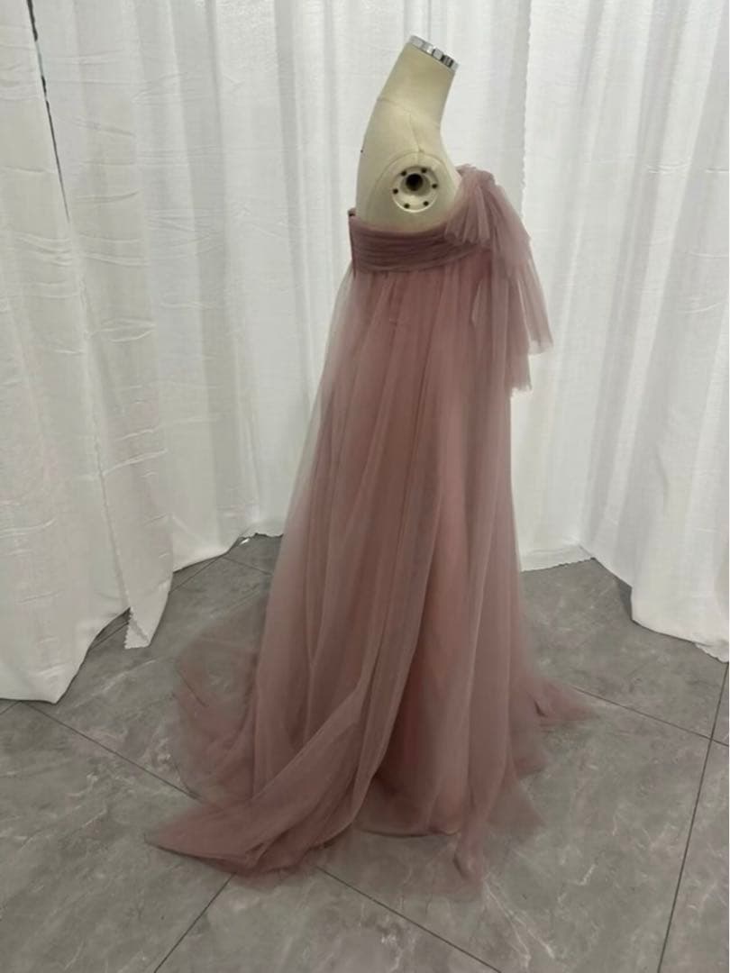 ウェディング カラードレス