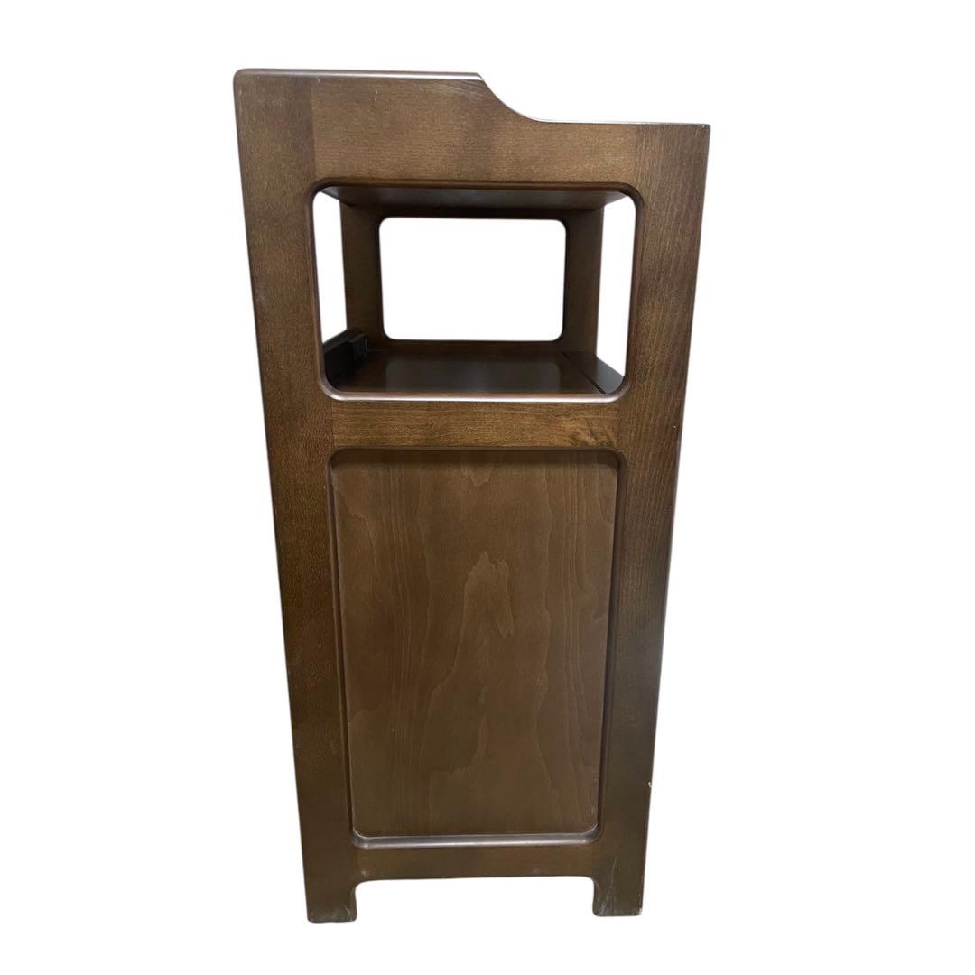 KARIMOKU カリモク　アンティーク家具　電話台　コンセント2口付き！