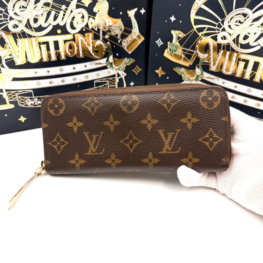 ルイヴィトン ポルトフォイユ クレマンス モノグラム ローズバレリーヌ 長財布