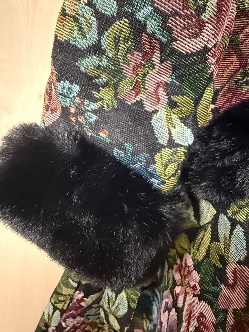 新品　ノエルドメモワール ゴブラン　コート　Mサイズ　ブラック　クラロリ　くる実